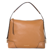 Michael Kors Crosby Large Pebbled Leather Shoulder Bag - Acorn 30H8GCBL3L-203