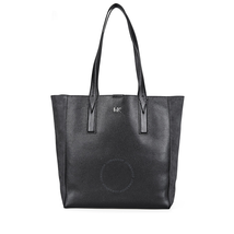 Michael Kors Junie Pebbled Leather Tote- Black 30F8SX5T7L-061
