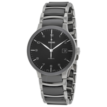 Rado Centrix Automatic Black Dial Two-Tone Ceramic Men's Watch R30941162