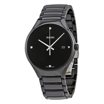 Rado True Black Dial Quartz Men's Watch R27238722