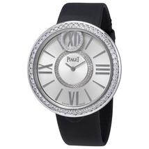 Piaget Limelight Dancing Light Silver Dial Satin Strap Ladies Watch G0A36156