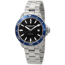 Raymond Weil Tango Black Dial Men's Watch 8260-ST3-20001