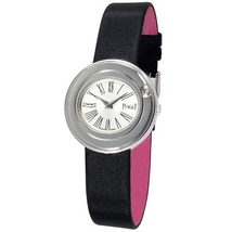 Piaget Possession Silver Dial 18kt White Gold Diamond Ladies Watch GOA35083 G0A35083