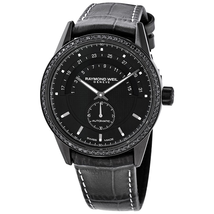 Raymond Weil Freelancer Automatic Black Diamond Black Dial Ladies Watch 2778-BKS-20001