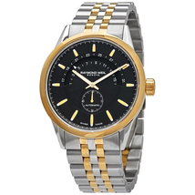 Raymond Weil Freelancer Half-moon Automatic Black Dial Men's Watch 2738-STP-20001