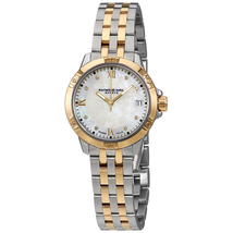 Raymond Weil Tango White Mother of Pearl Diamond Dial Ladies Watch 5960-STP-00995