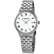 Raymond Weil Toccata Quartz White Dial Men's Watch 5485-ST-00300