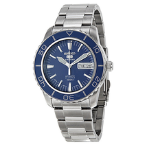 Seiko Fifty Five Fathoms Series Automatic Blue Dial Diver Watch SNZH53J1