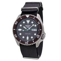 Seiko 5 sports Automatic Brown Dial Men's Watch SRPD85K1
