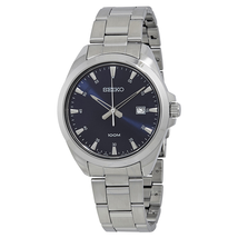 Seiko Blue Dial Stainless Steel Men's Watch SUR207