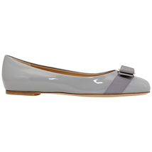 Ferragamo Varina Ballet Flats in Grey 01A181 688990