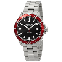 Raymond Weil Tango Black Dial Men's Watch 8260-ST4-20001