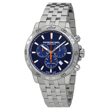 Raymond Weil Tango Chronograph Blue Dial Men's Watch 8560-ST2-50001