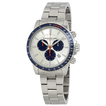 Raymond Weil Tango Silver Dial Men's Chronograph Watch 8570-ST3-65501