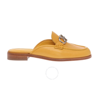 Ferragamo Ladies Viggio Logo Mules 01P109 709122
