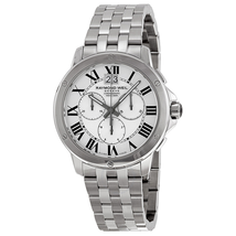 Raymond Weil Tango Chronograph Silver Dial Men's Watch 4891-ST-00650