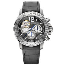 Raymond Weil Nabucco Black Dial Steel and Titanium Black Rubber Men's Watch 7830-TIR-05207