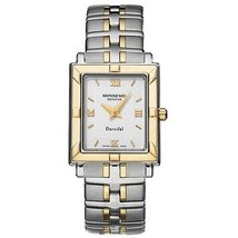 Raymond Weil Parsifal White Dial Two Tone Stainless Steel Ladies Watch 9730-STG-00307