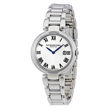 Raymond Weil Shine Silver Dial Diamond Ladies Watch 1600-STS-00659