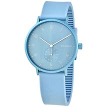 Skagen Aaren Kulor Aluminum Quartz Light Blue Dial Unisex Watch SKW6509