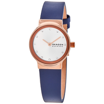 Skagen Freja Quartz Crystal White Dial Ladies Watch SKW2744