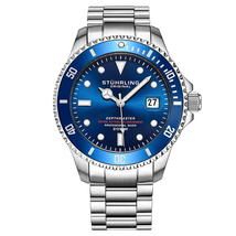Stuhrling Original Aquadiver Automatic Blue Dial Men's Watch M13535
