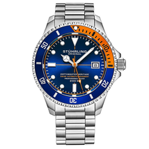 Stuhrling Original Aquadiver Automatic Blue Dial Men's Watch M13517