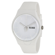 Swatch Originals White Rebel Men's Watch SUOW701