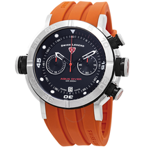 Swiss Legend Aqua Diver Chronograph Black Dial Watch SL-10622SM-01-BB-OAS