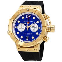 Swiss Legend Triton Chronograph Blue Dial Watch SL-10719SM-YG-03