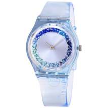 Swatch Azzura Quartz Blue Dial Ladies Watch GL122