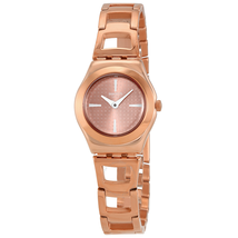 Swatch Roseli Pink Dial Ladies Watch YSG150G