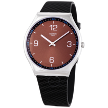 Swatch SKIN RISTRETTO Quartz Brown Dial Men's Watch SS07S107