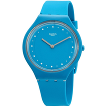 Swatch Skinautique Mate Blue Ladies Watch SVOL100