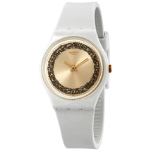 Swatch Sparklelight Gold Dial Ladies Watch GW199