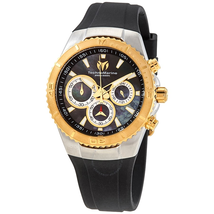 Technomarine Chronograph Quartz Black Mother of Pearl Dial Ladies Watch TM-218044