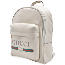 Gucci Gucci Print Leather Backpack 547834 0Y2BT 8824