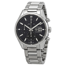 Tag Heuer Carrera Chronograph Automatic Black Dial Men's Watch CBK2110.BA0715