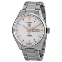 Tag Heuer Carrera Silver Dial Stainless Steel Men's Watch WAR201DBA0723 WAR201D.BA0723