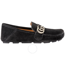 Gucci Men's Black Noel Drivers Loafers 473768 CMA00 1000