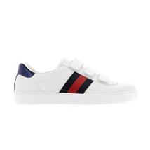 Gucci Men's New Ace Velcro Strap Sneakers 548699 DOPE0 9095