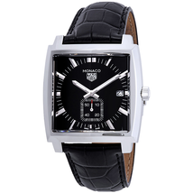 Tag Heuer Monaco Black Dial Men's Watch WAW131A.FC6177
