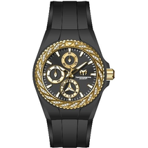 Technomarine Cruise Quartz Crystal Black Dial Ladies Watch TM-118113
