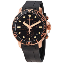 Tissot Seastar 1000 Chronograph Quartz Black Dial Men's Watch T1204173705100