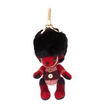 Burberry Ladies The Guardsman Thomas Bear Charm in Check Cashmere 3997582