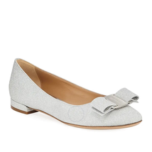 Ferragamo Ladies Glitter Varina Ballet Flat 01N723 694720