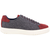 Ferragamo Men's Cube Suede Sneakers 02B318 701371
