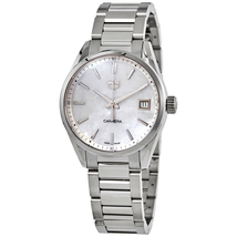Tag Heuer Carrera White Mother of Pearl Dial Ladies Watch WBK1311.BA0652