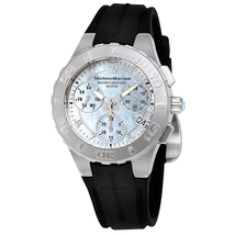 Technomarine Cruise Medusa Chronograph White  Dial Ladies Watch TM-115086