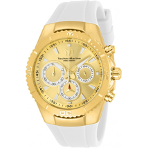 Technomarine Technomarine Manta Chronograph Quartz Gold Dial Ladies Watch TM-218037 TM-218037